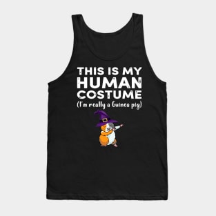 This My Human Costume I’m Really Guinea Pig Halloween (29) Tank Top